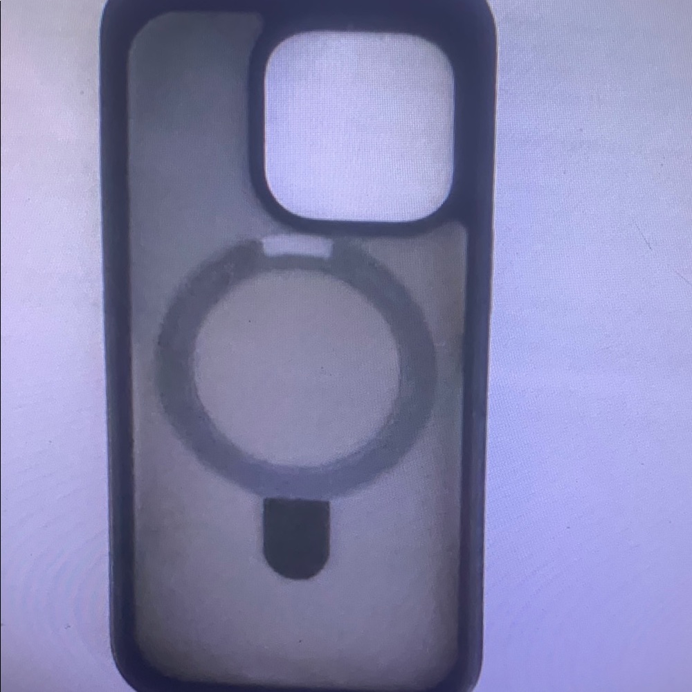 Black Phone Case with MagSafe Compatibility